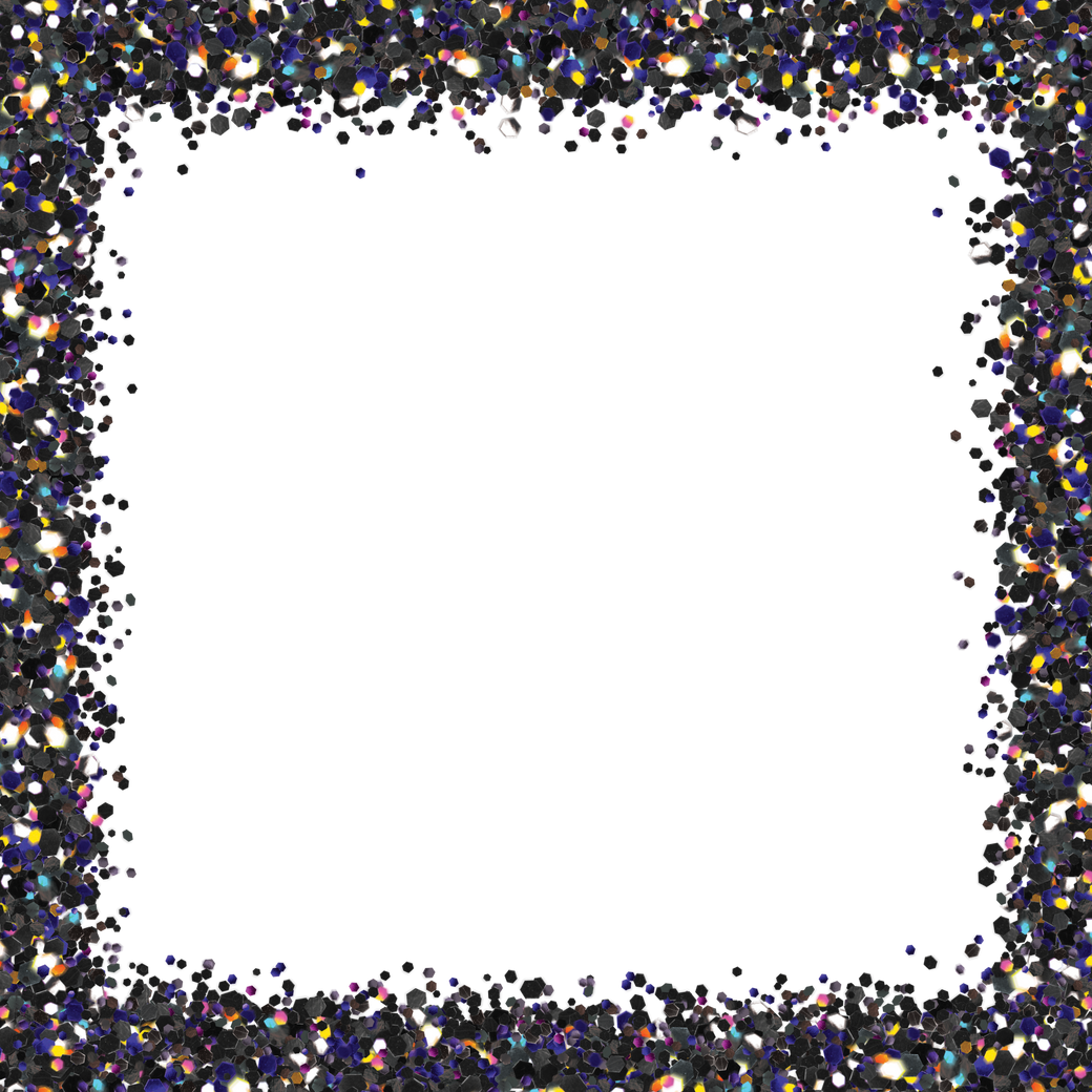 Glitter Frame Overlay